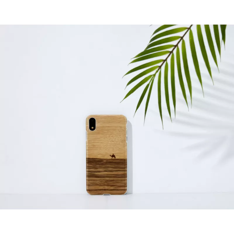 man and wood išmaniojo telefono dėklas iPhone XR — terra white apsauginis dėklas