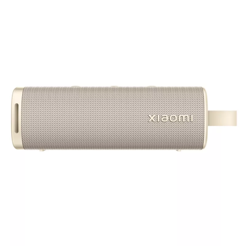 Nešiojamasis stereofoninis garsiakalbis Xiaomi Sound Outdoor 30 W, Bluetooth / laidinis, smėlio spalvos, 60–20000 Hz, 25 m diapazonas
