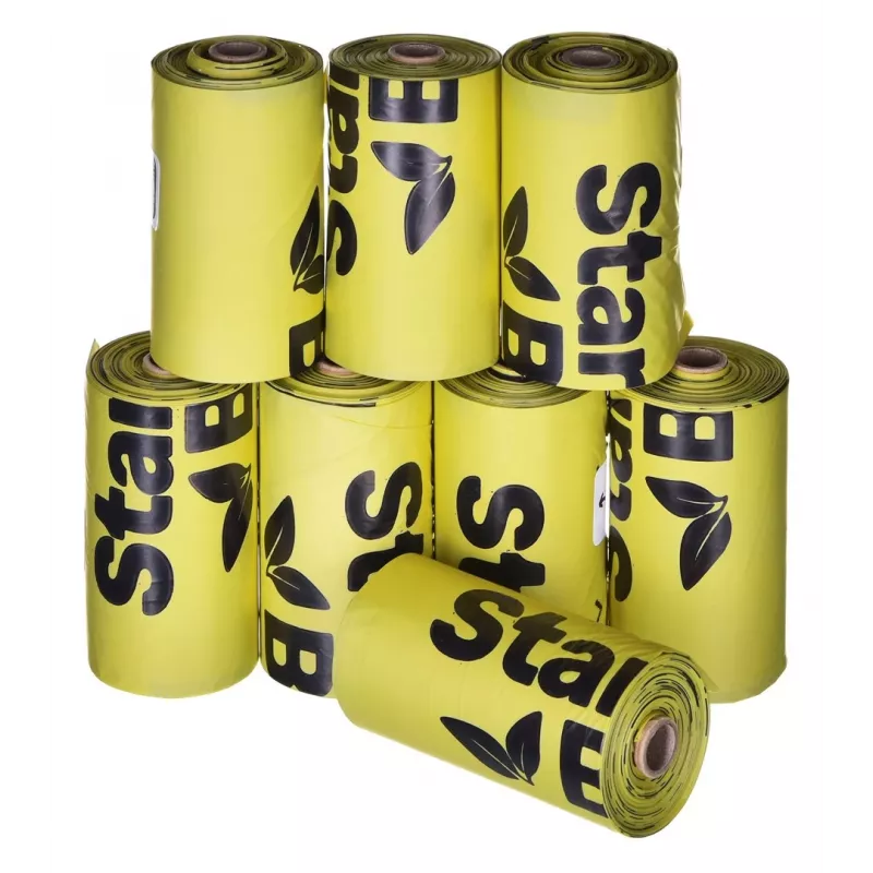 STARCH BAG – šunų išmatų maišeliai – 8 x 15