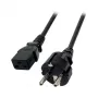 EFB-Elektronik maitinimo laidas su įžemintu kištuku 180° - C19 180°, juodas, 1,8 m, 3 x 1,50 mm² Gamintojas: EFB Elektronik (EK511.1,8)