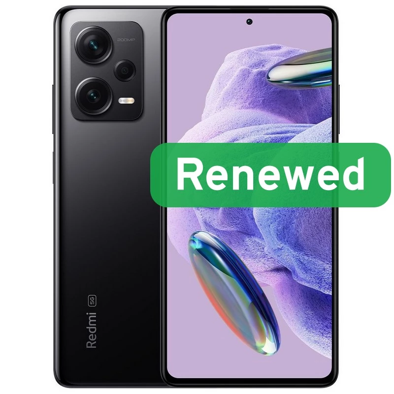 A++ klasė | Xiaomi Redmi Note 12 Pro+ | 6,67 col. AMOLED | 5G | 256 GB | Midnight Juoda | Android | Xiaomi Renewed