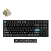 Mechaninė klaviatūra Keychron Q3 Ultra 8K — 80 % QWERTY, laidinė ir Bluetooth, RGB, juoda