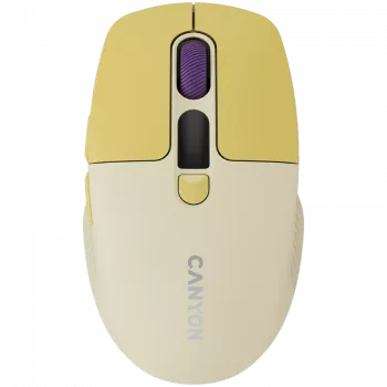 Canyon MW-26 - 2in1 belaidė optinė pelė Bluetooth / 2.4 GHz - tyli - 6 mygtukai - 800/1200