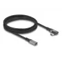 USB laidas DeLOCK 81148 2 m USB C juodas 20 Gbit/s