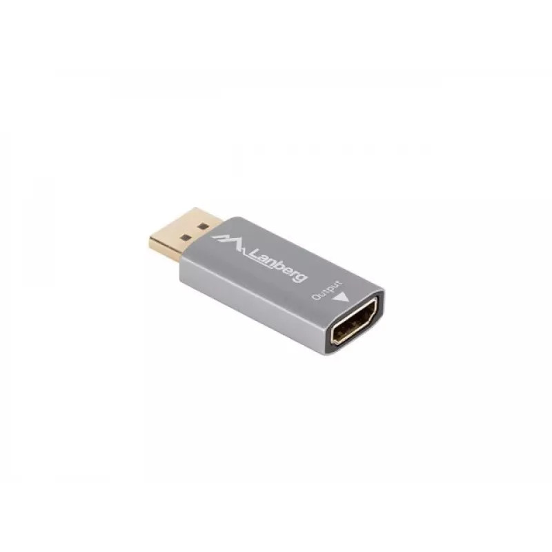 Lanberg AD-DP-HD-03 vaizdo kabelio adapteris 0 m DisplayPort HDMI Sidabrinis