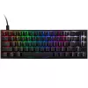Ducky One 2 SF žaidimų klaviatūra, MX-Blue, RGB LED - juoda (JAV)