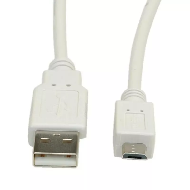 VALUE USB 2.0 kabelis, USB A ST - Micro USB B ST 0,8 m (11.99.8754)