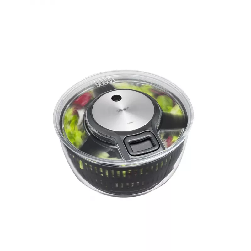 Salotų džiovyklė GEFU Speedwing 28150 — 5 l permatomas dubuo, mygtuko valdymas, plastikinis korpusas