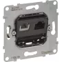 Legrand SEANO įstatomasis duomenų lizdas 765089 RJ11+RJ45 Cat.6 UTP 5 (765089)