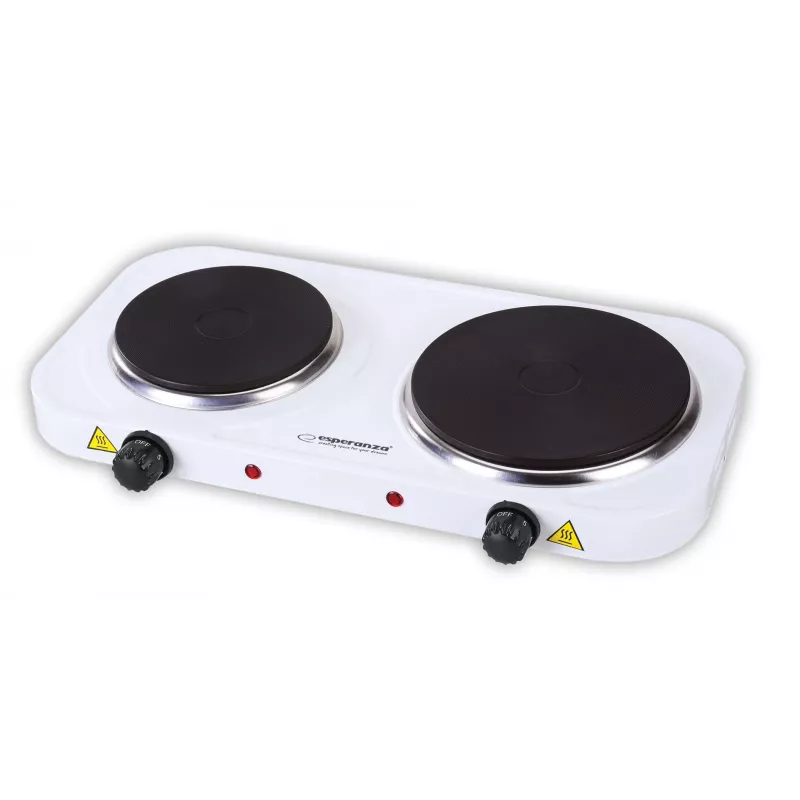 Esperanza EKH014W elektrinė viryklė 2 zonos, balta