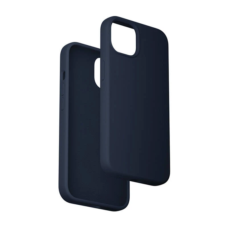 Silikono dėklas Vention KUFL0-20, skirtas iPhone 15 Plus, mėlynas — minkštas apsauginis dėklas, plonas prigludimas
