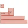 Keycap Set Static Control GMK Additional Kit — ABS dvigubo įpurškimo klavišų dangteliai, ISO ir ANSI suderinamumas, pastelinė rožinė