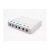DeLOCK 67052 Keystone paviršinio montavimo dėžutė šviesolaidžio moduliams, 6 prievadų, balta