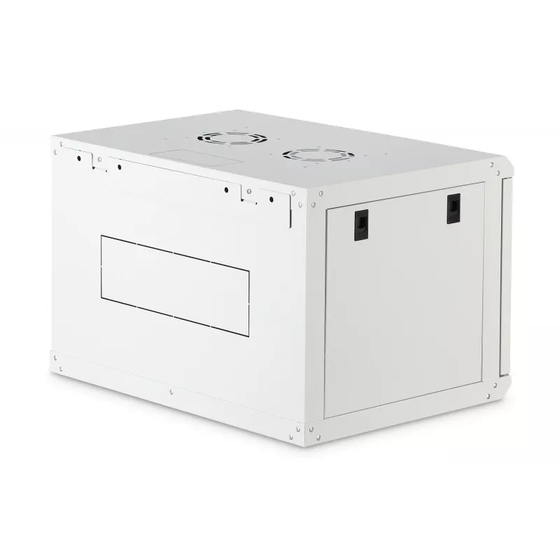 Prie sienos montuojama 19 colių stovo spinta DIGITUS Dynamic‑N DN-37100, 7U, 600x450 mm (PxG), IP20, šviesiai pilka, nesurinkta