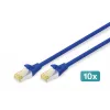 Digitus DK-1644-A-020-B-10 Ethernet Patch Cable mėlynas