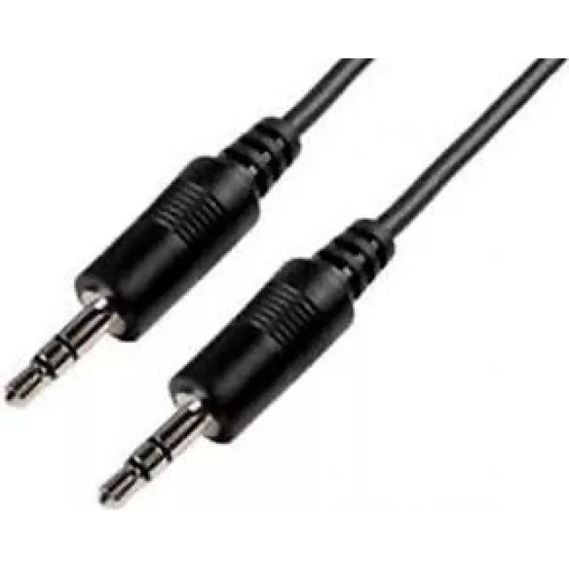 Garso laidas e+p B 111/05 0,5 m 3,5 mm juodas