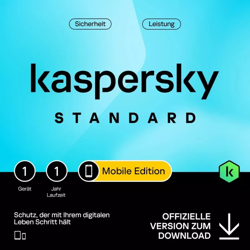 Kaspersky Standard - Mobile Edition [1 įrenginys - 1 metai]
