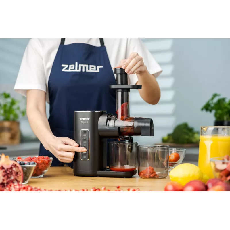 Sulčiaspaudė ZELMER ZJP3900 EasyJuice 700W 1,5L centrifūginė sulčiaspaudė su 700 W varikliu ir 1,5 l išspaudų talpykla