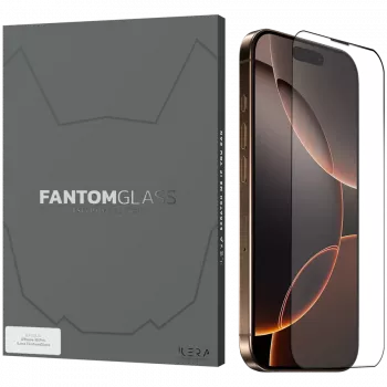 Ekrano apsauga iLera Glass Protector Fantom, skirta iPhone 16 Pro Max