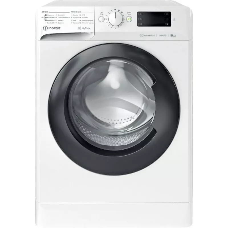 Skalbimo mašina INDESIT MTWE81495WBPL 8 kg, 1400 aps./min., energijos klasė B