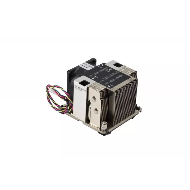 Supermicro SNK-P0068AP4 kompiuterio aušinimo sistema Procesoriaus oro aušintuvas 6 cm Juoda, Nikelio
