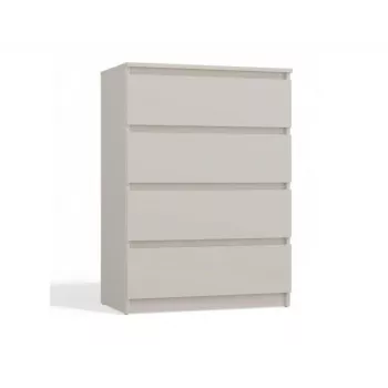 Komoda Top e Shop MALWA M4, 4 stalčiai, Kašmyras, 700×970×400 mm, laminatas