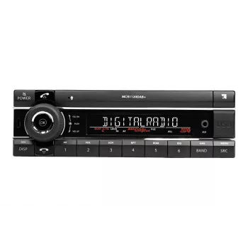 Automagnetola Axion MCR 1120 DAB+ USB AUX BT — DAB+ imtuvas, USB, AUX, Bluetooth