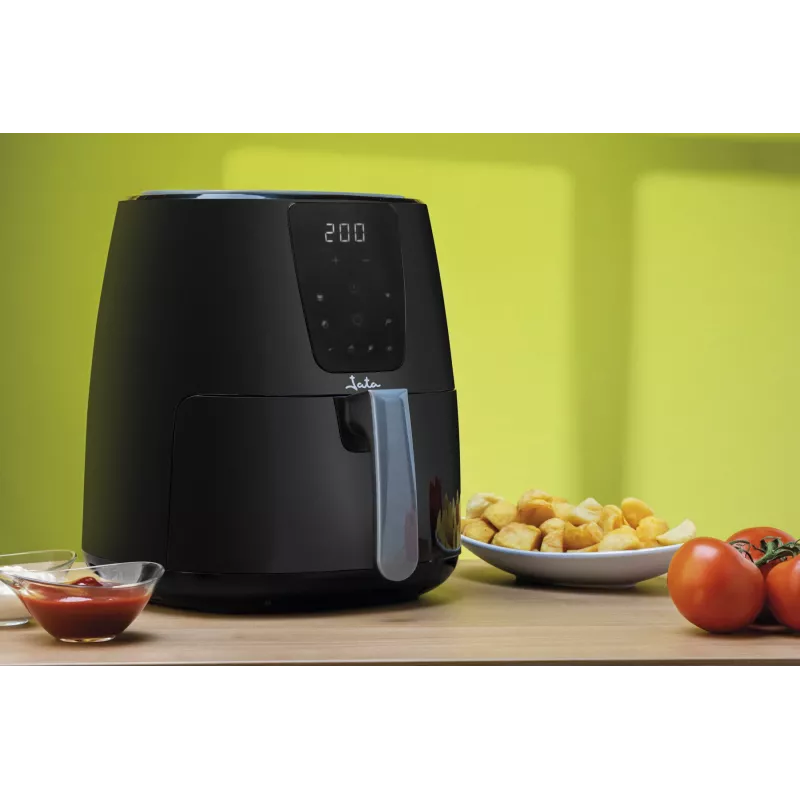 Karšto oro gruzdintuvė JATA JEFR1225 5 L 1300 W juoda