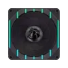GAMEMAX TORNADO T12 ARGB-R 120mm korpuso ventiliatorius - juodas