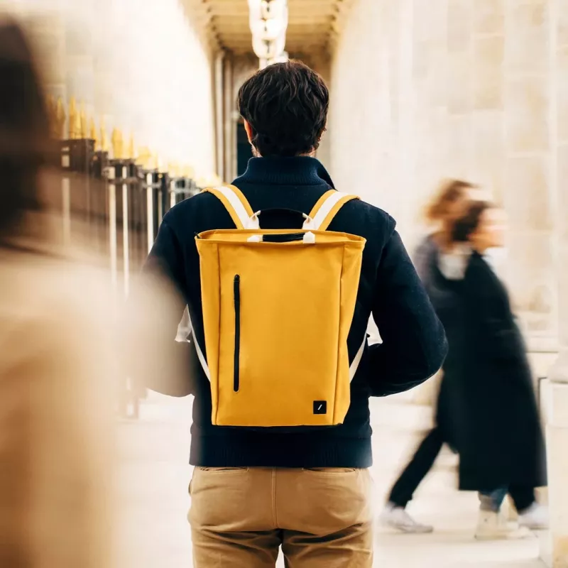 Casual kuprinė Native Union W.F.A Backpack Geltona 100% perdirbtas PET