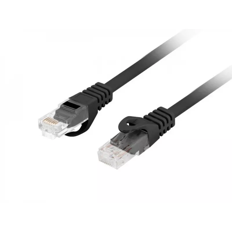LANBERG tinklo kabelis Cat6 RJ-45 U/UTP 3 m juodas