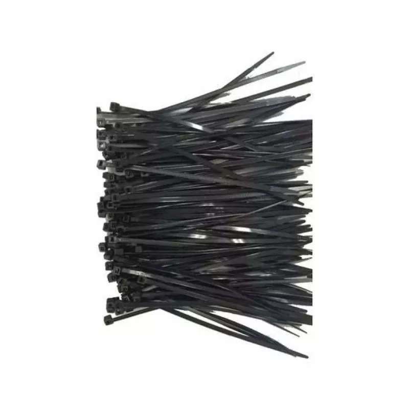 Kabelių raištis Gembird NYTFR-150X3.6 Nylon Juoda 100 vnt.