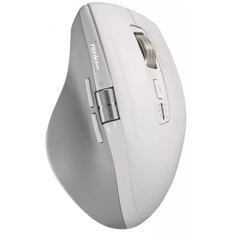 Belaidė pelė YENKEE 2095WH SPIN DUAL Smart Flying Scroll