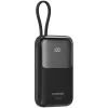 OnPower 101 build-in kabelis 10000 mAh PD22.5W Juoda