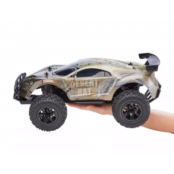 RC automobilis REVELL Desert Rat (modelis 24442) — pilkas ir juodas radijo bangomis valdomas visureigis