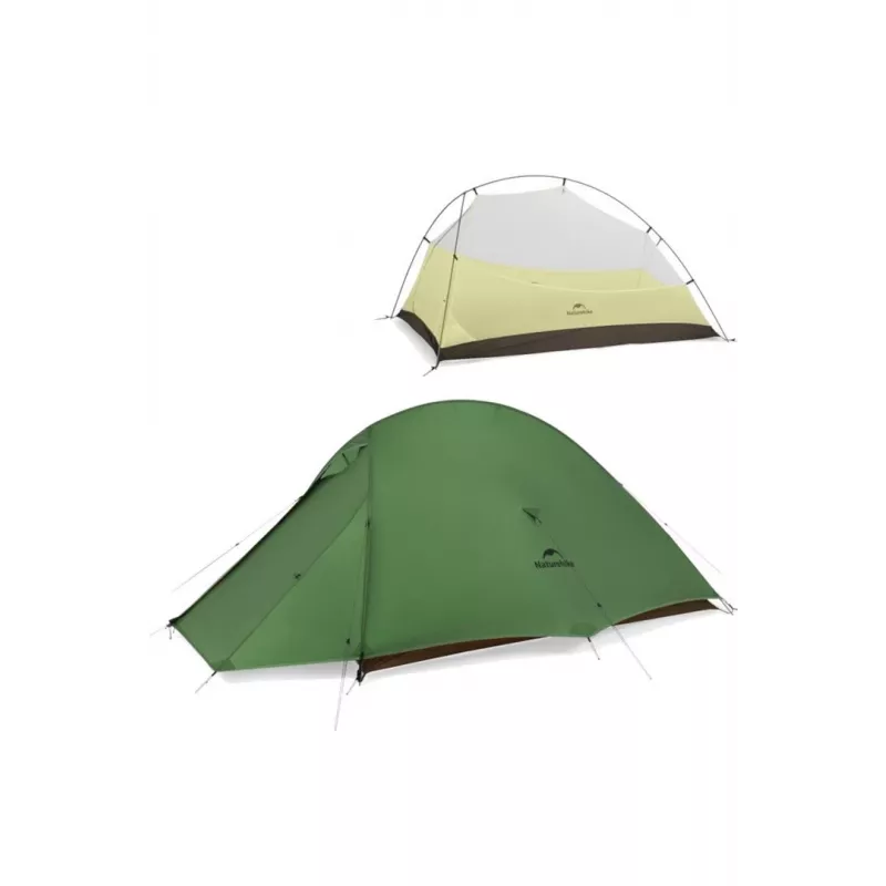 Palapinė Naturehike Cloud Up 2 Pro 20D lengva vandeniui atspari dviejų asmenų palapinė