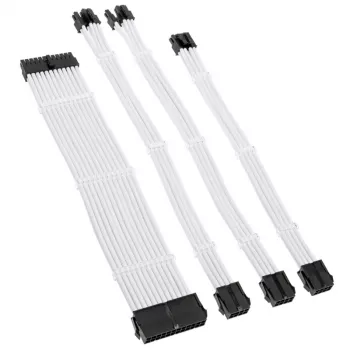 Kolink Core Standard pintų kabelių ilginimo rinkinys – Brilliant White