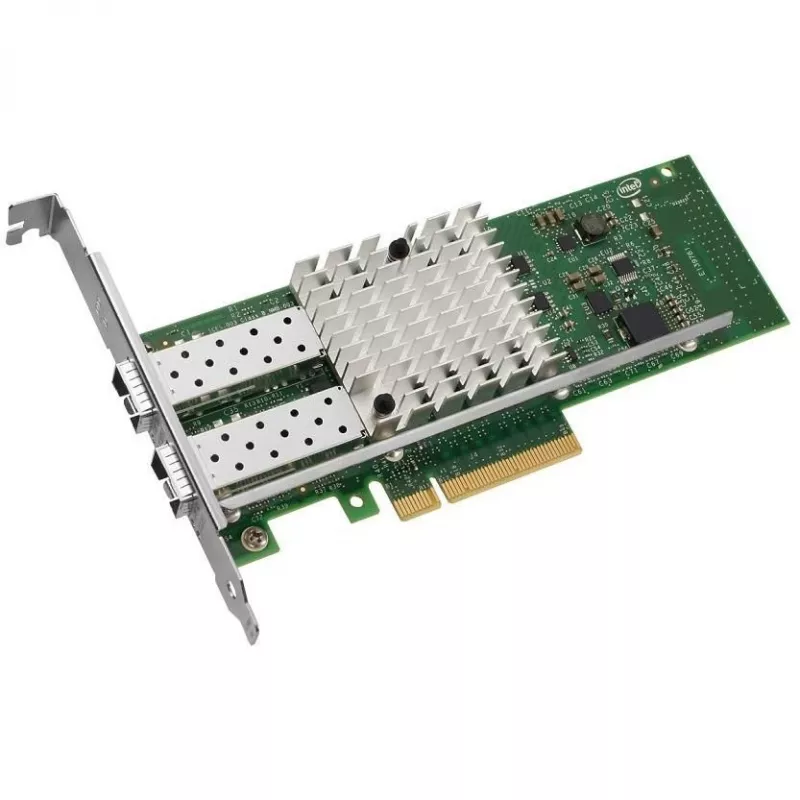 Intel 10 Gbps 2 prievadų serverio adapteris X520-DA2 (2xSFP+) OEM / suderinama didmeninė OEM be Yottamark / Brady ID