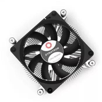 CPU aušintuvas Dynatron Z60, skirtas LGA1851 LGA1700, aliuminio korpusas, 80 mm ventiliatorius