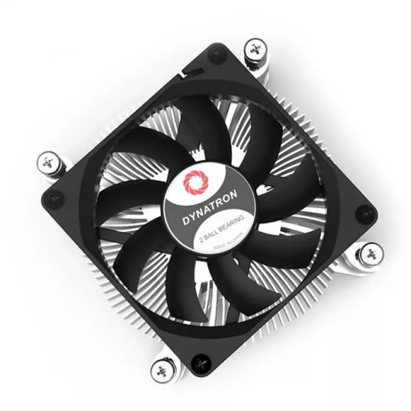 CPU aušintuvas Dynatron Z60, skirtas LGA1851 LGA1700, aliuminio korpusas, 80 mm ventiliatorius