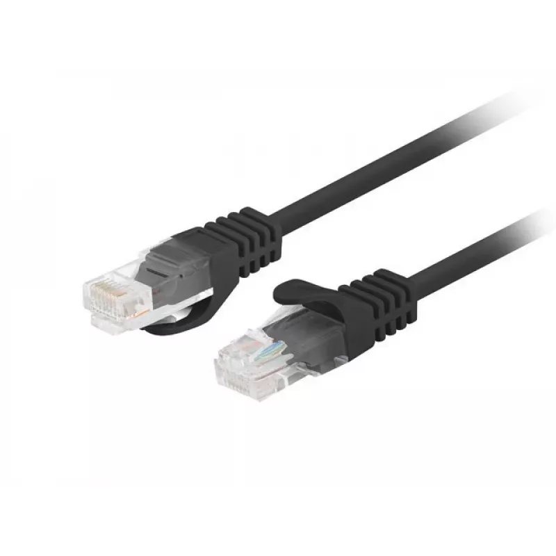 Lanberg PCU6-10CC-0750-BK tinklo kabelis juodas 7.5 m Cat6 U/UTP