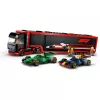 LEGO CITY 60445 F1 - Sunkvežimis su RB20 ir AMR24 F1 automobiliais
