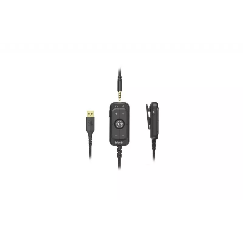 Ausinės A4Tech Bloody M590i USB+AUX3.5 Sports Raudonos 7.1