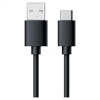 USB laidas RealPower 255650 USB 3.2 Gen 1 0,6 m, juodas