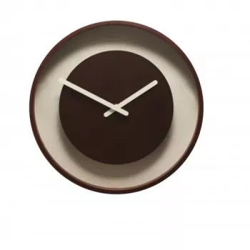 NeXtime klok 3047 Color Change, Ø28 cm, Sieninis, Rudas