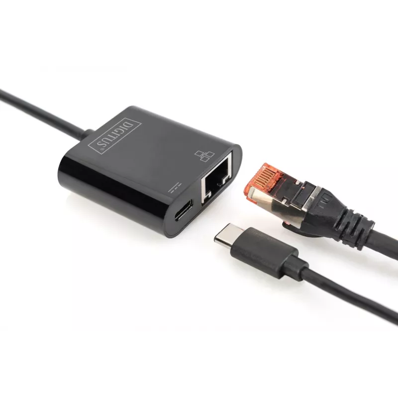 USB Type-C Gigabito eterneto adapteris Digitus DN-3027