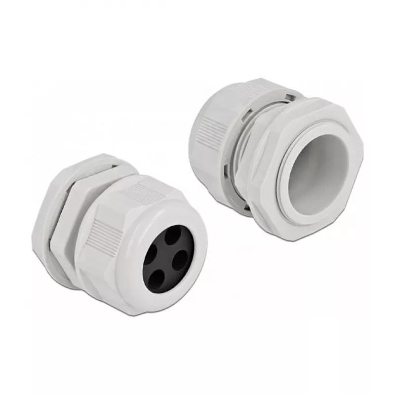 Kabelio sandariklis DeLOCK 60384 Pilkas Plastikinis 2 vnt.