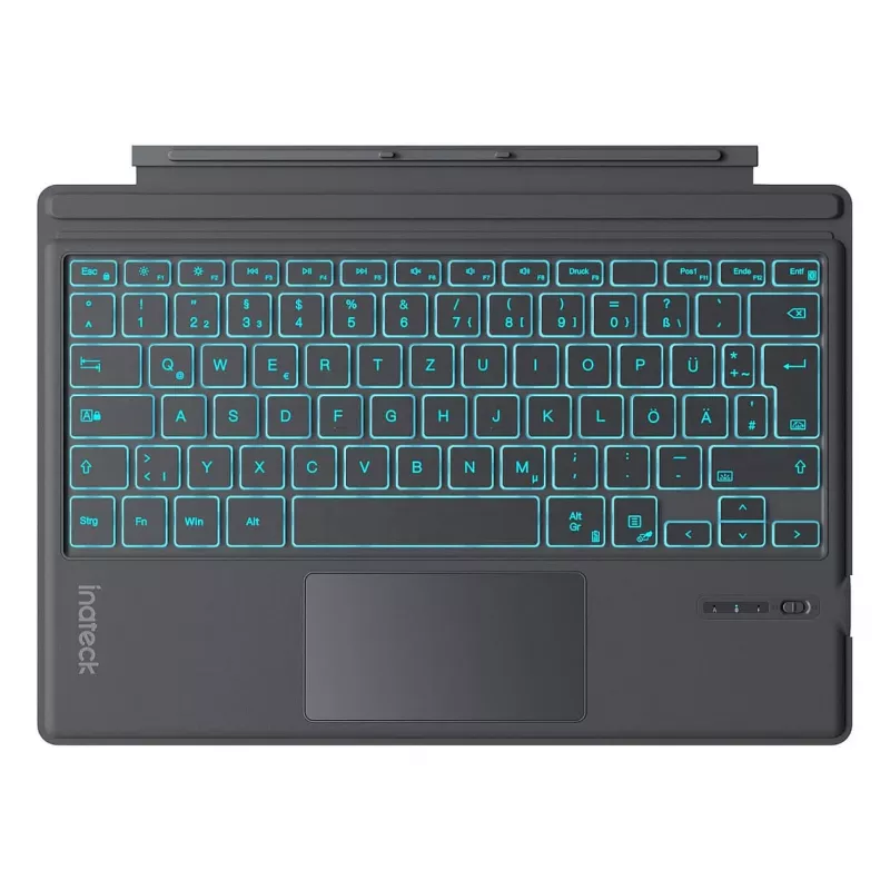 inateck klaviatūra Surface pilka, Sureface GO 1-4 Com. QWERTZ