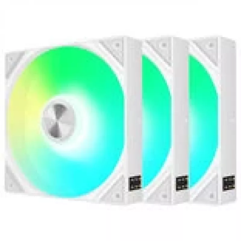 TRYX ROTA SL ARGB atbulinės eigos ventiliatorius - 3 vnt. pakuotė 120 mm baltas (F-R120R-AM3M-G0W)