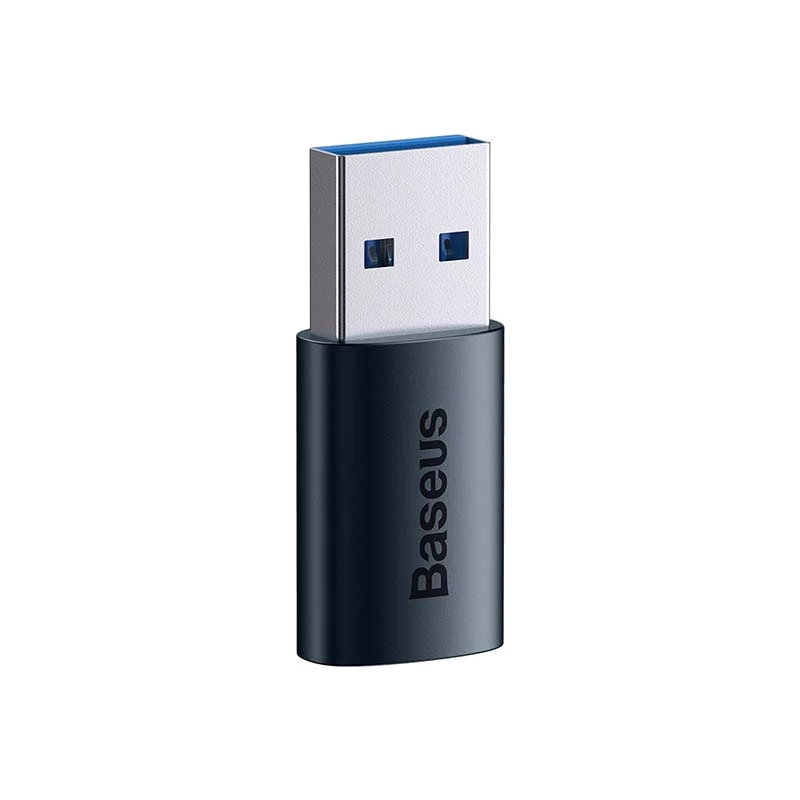 „Baseus Ingenuity“ USB-A į USB-C adapteris OTG (mėlynas)